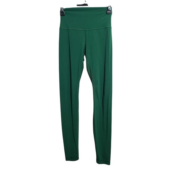 Lululemon Align High-Rise Pant 28" Everglade Green Sz 4 Nulu - Picture 2 of 5